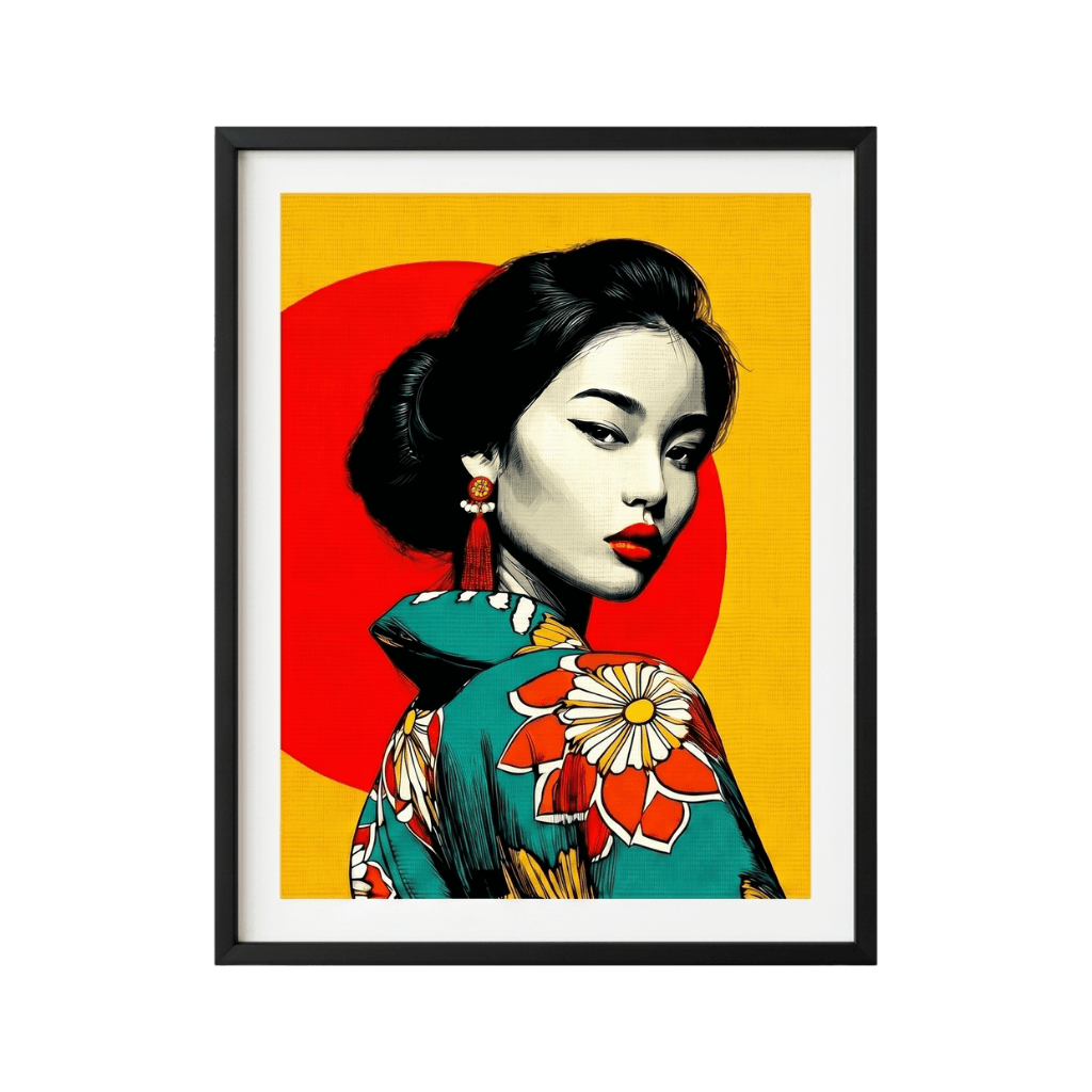 Crimson Sun Geisha