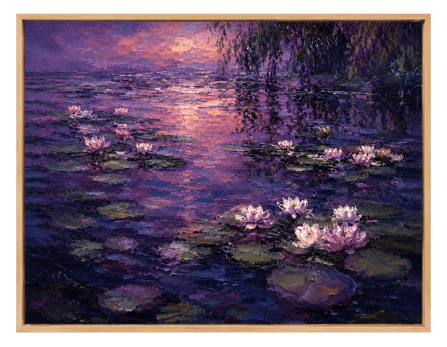 Water Lilies, Evening Reflection