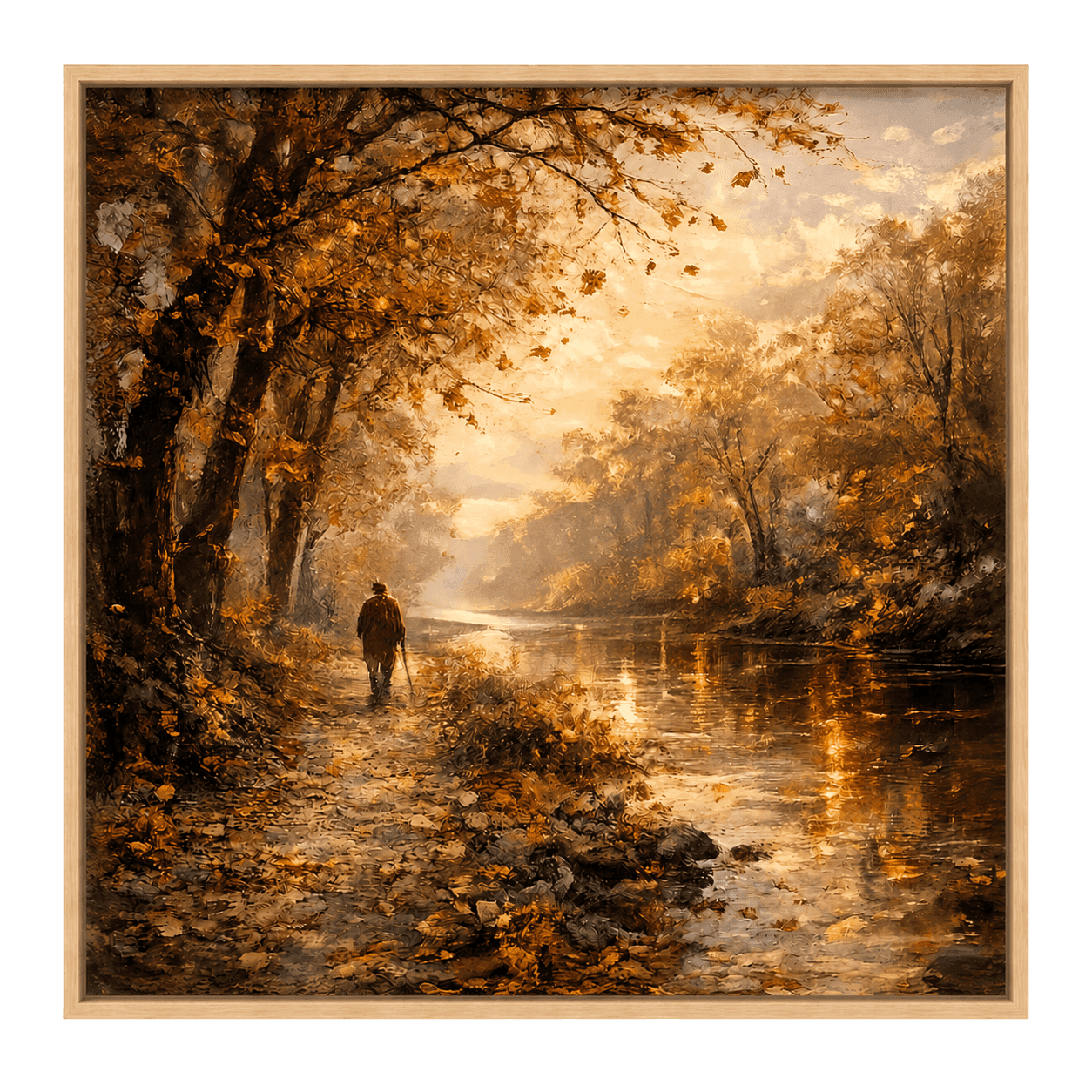 Autumn Walk by the River