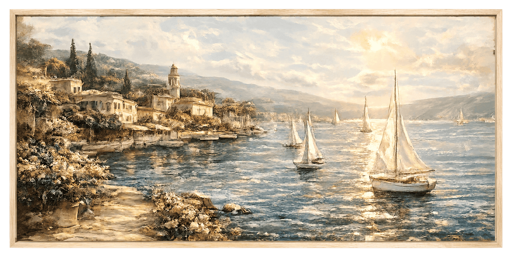 Sailboats at the Riviera