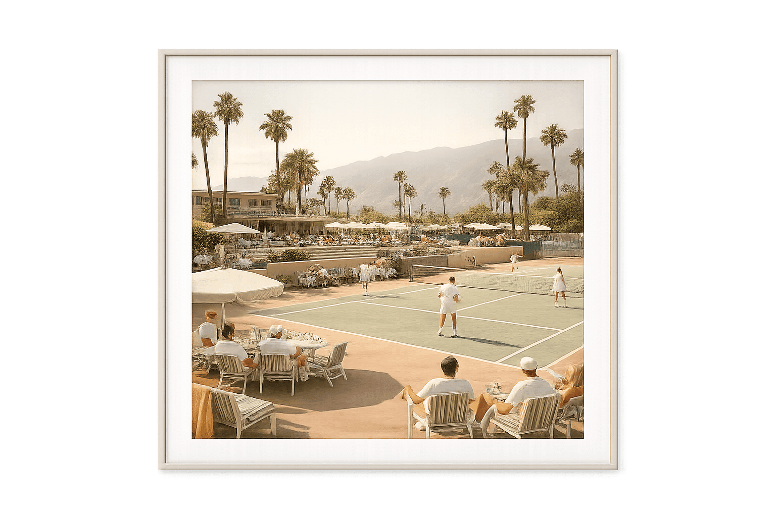 Sunday at the Tennis Club