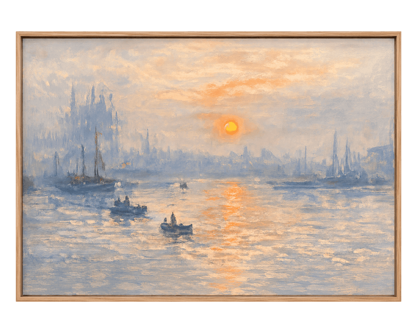 Sunrise Over the Harbor