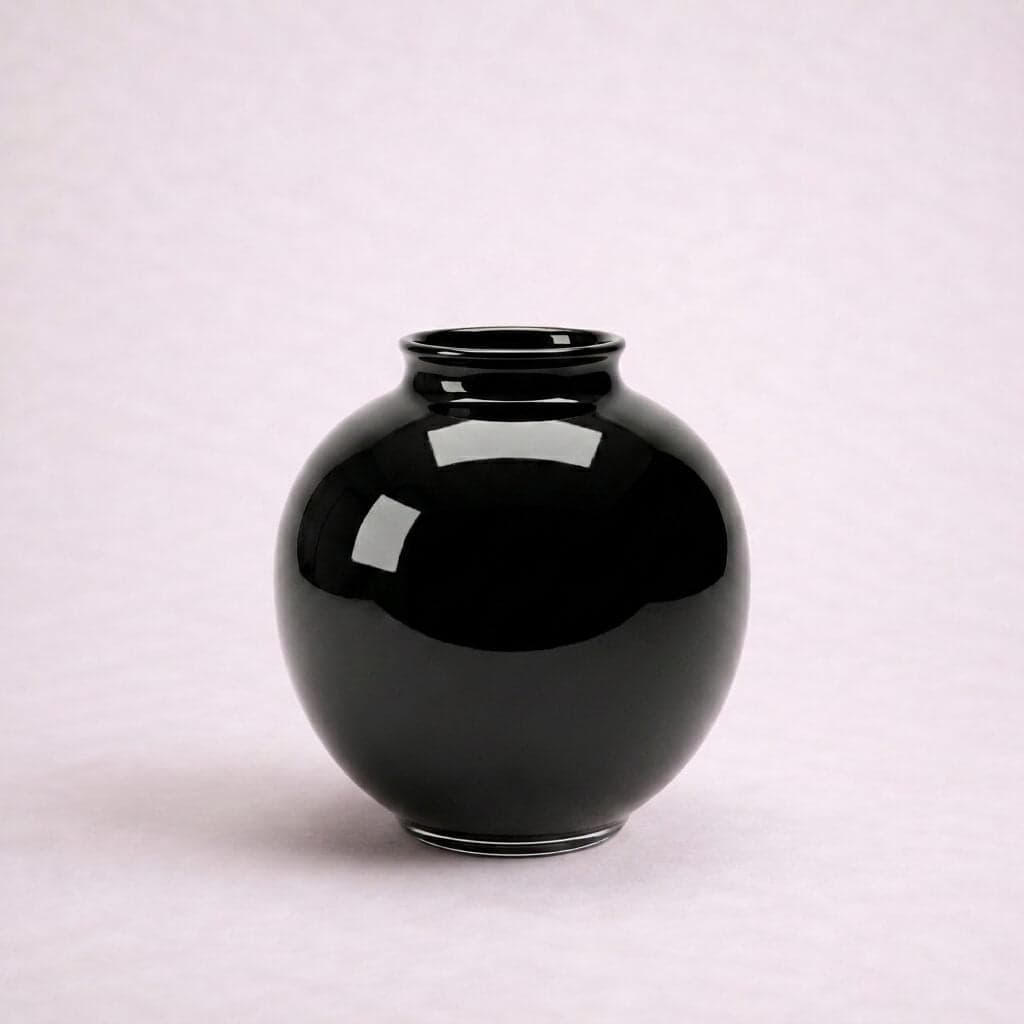 Obsidian Globe Vase miniature