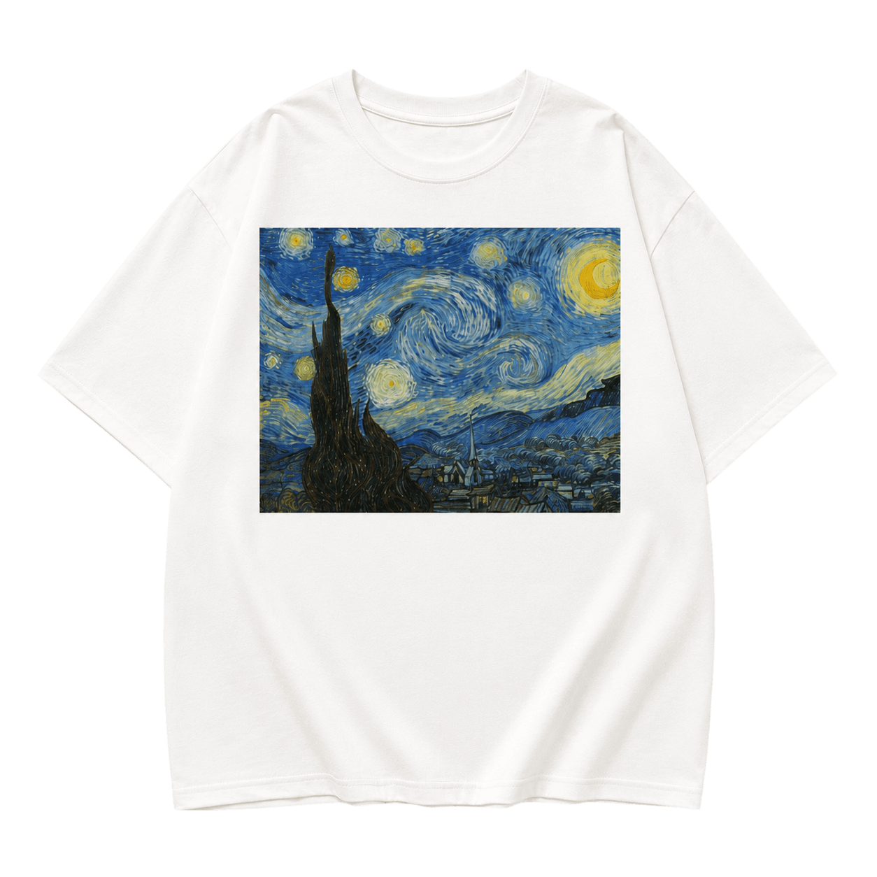 "Starry Night" Oversized Tee
