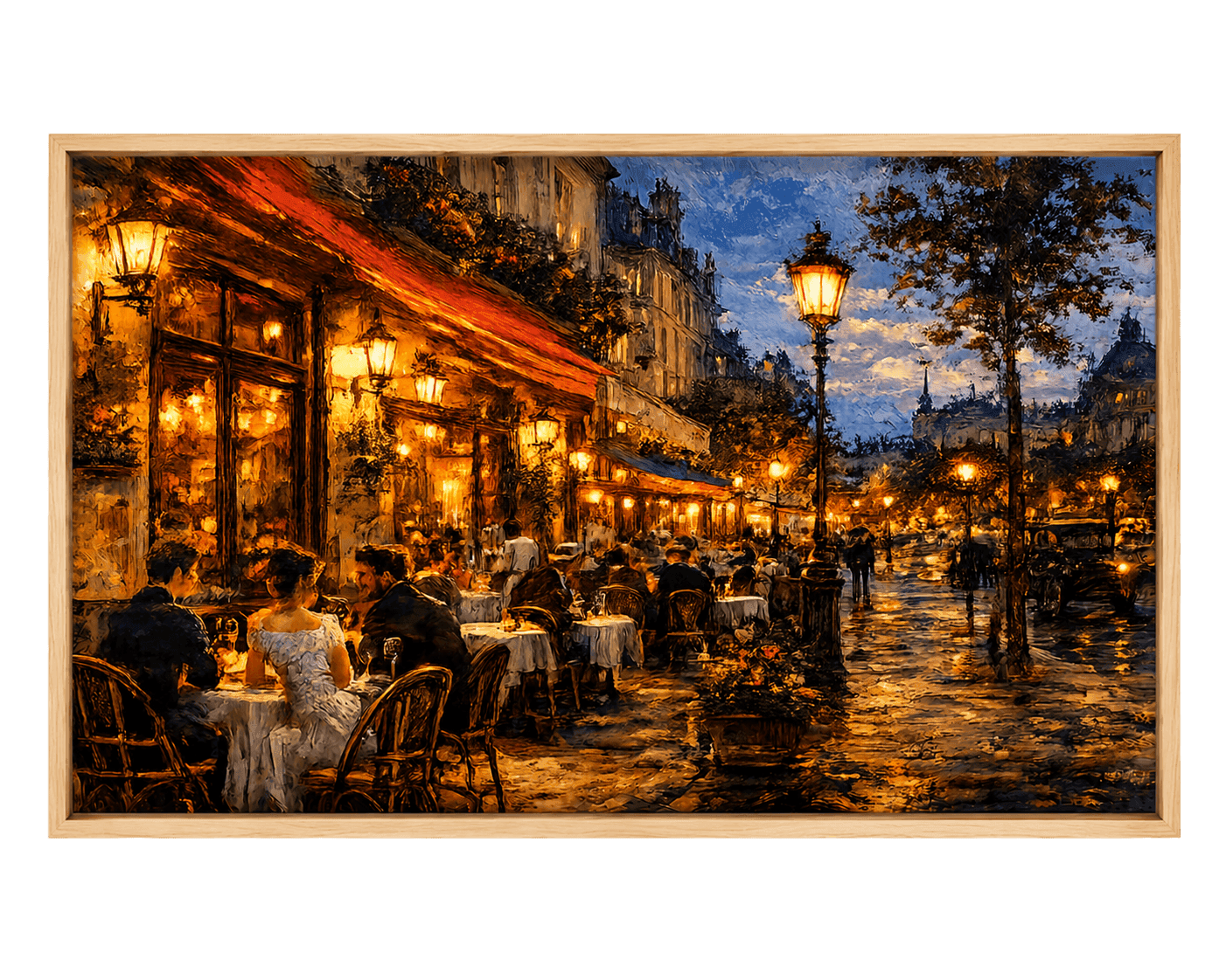 Café Terrace at Twilight