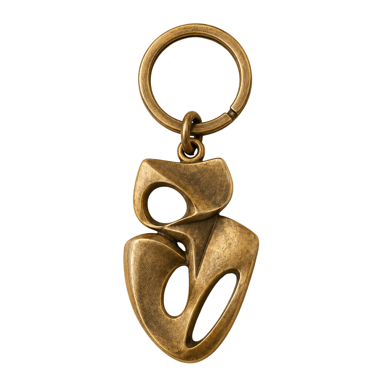 Abstract Shape Keychain