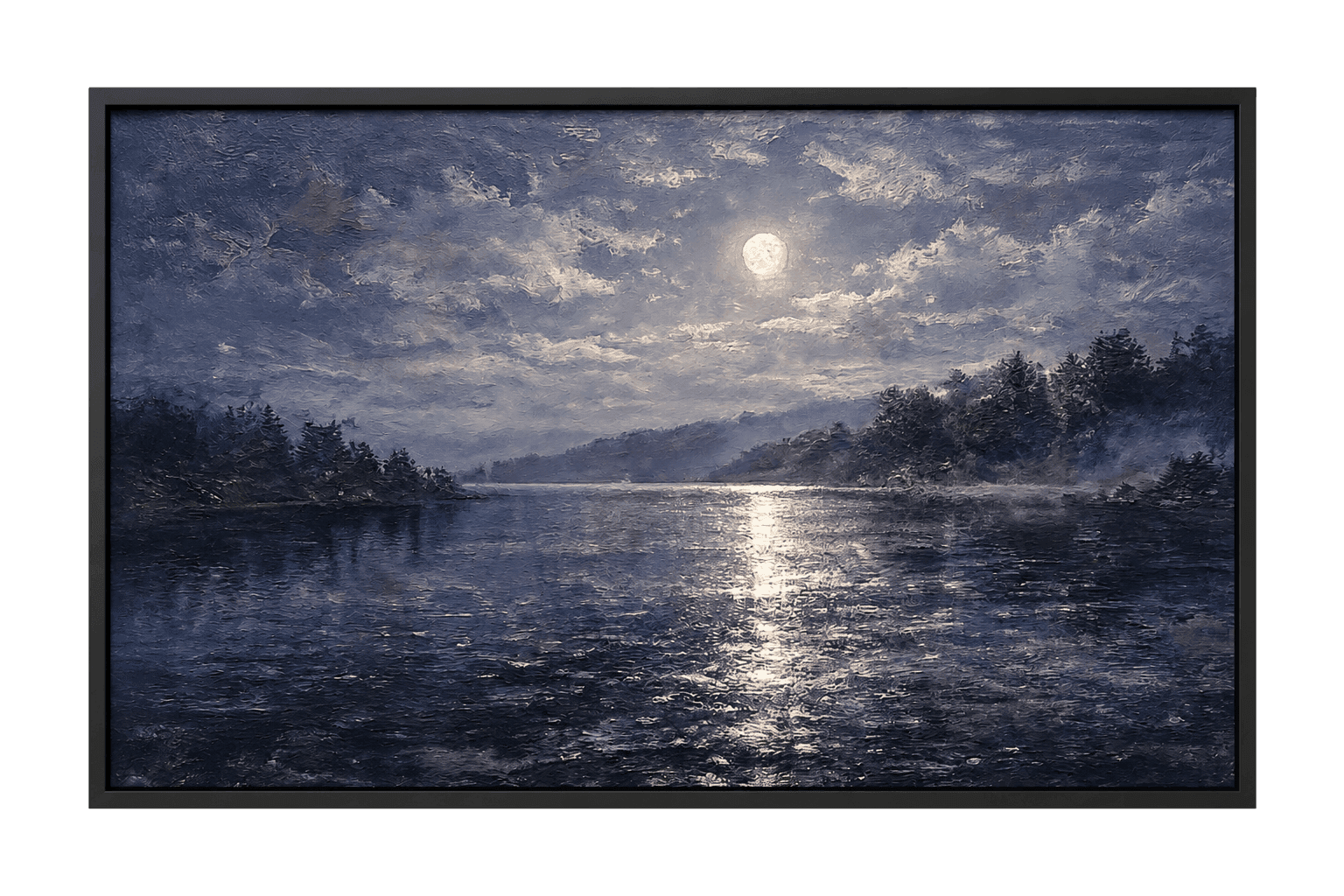 Moonlight on the Lake