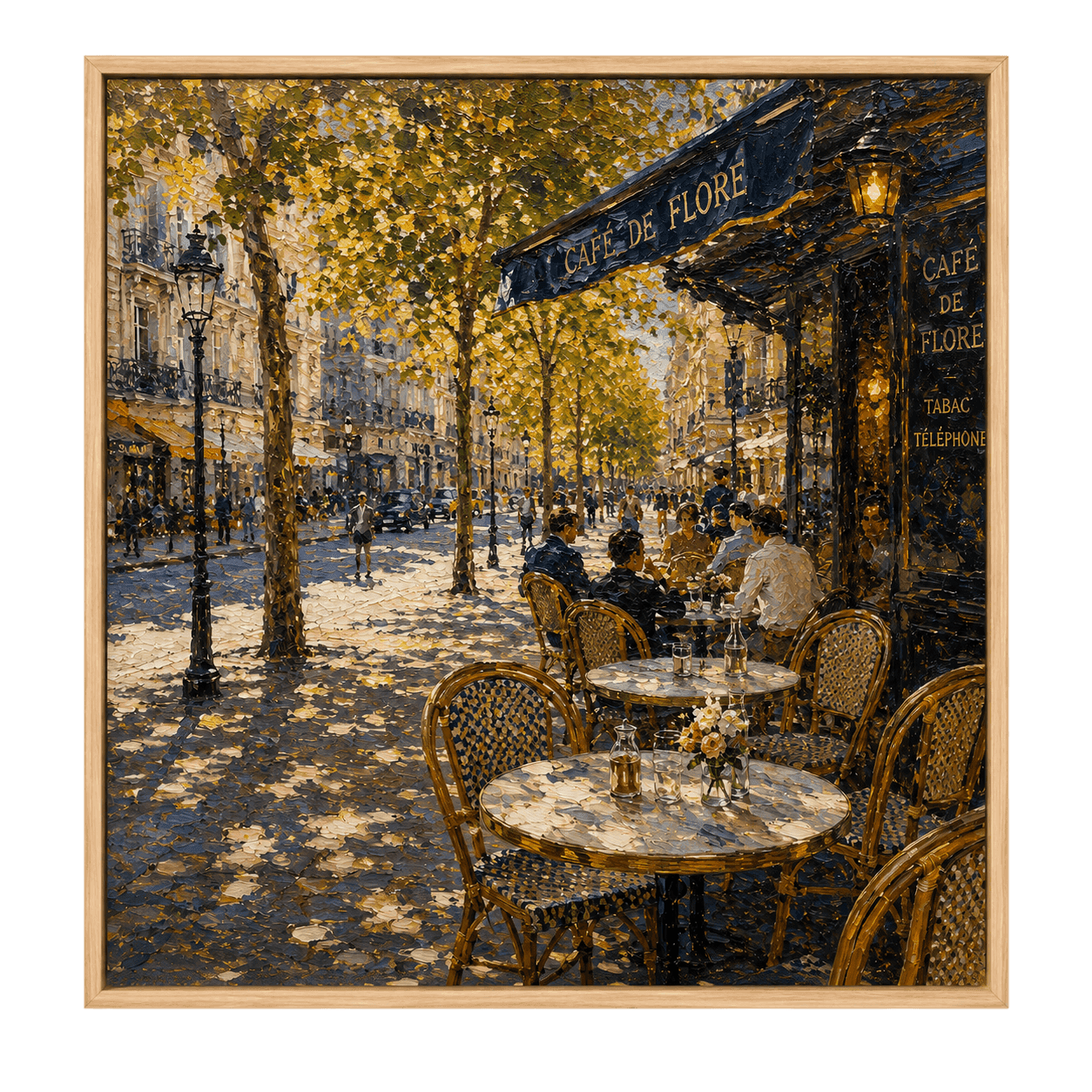 Café Terrace, Late Afternoon
