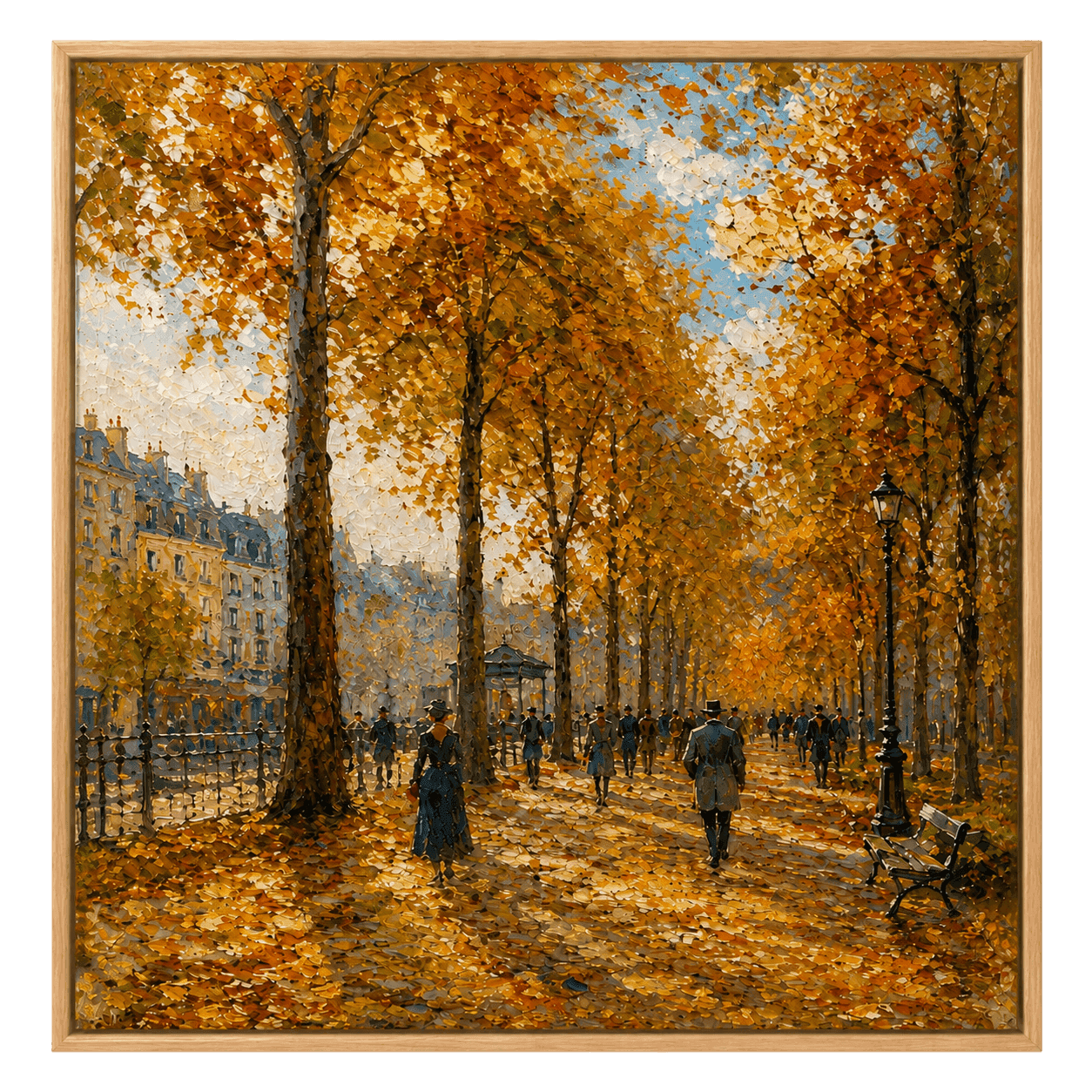 Autumn Park Promenade
