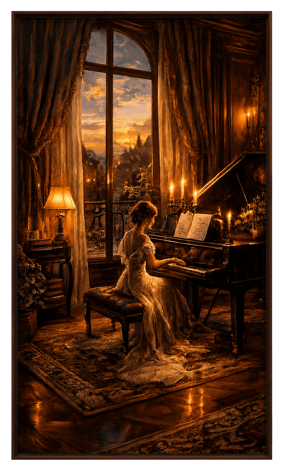 Pianist at Dusk