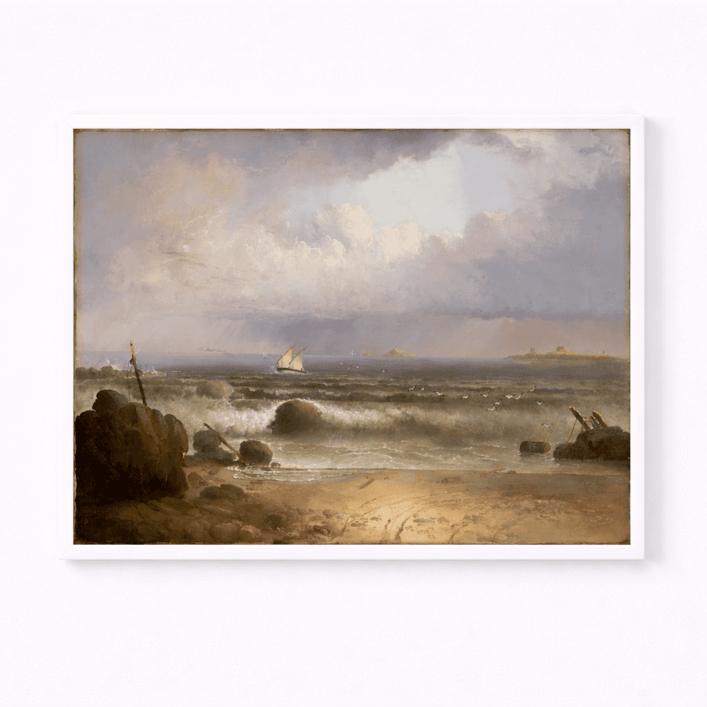 Coming Squall (Nahant Beach with a Summer Shower)