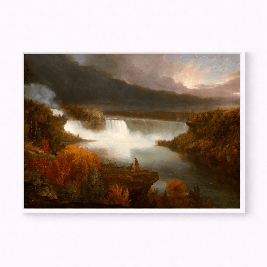 Distant View of Niagara Falls