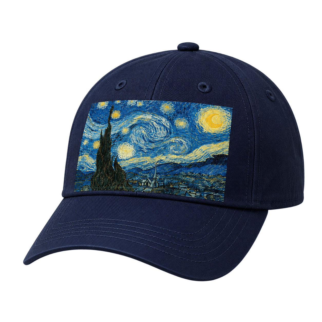 Van Gogh Print Cap